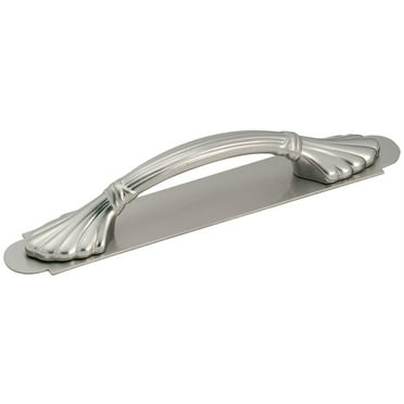 Amerock BP19208-G10 Backplates Backplate, Pull, Rectangle, 3" Ctr,Satin Nickel