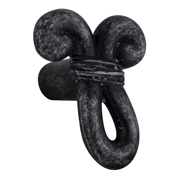 Amerock BP19250WID-XCP20 Cyprus Novelty Cabinet Knob 1-3/4" Diameter Wrought Iron Dark - pack of 20