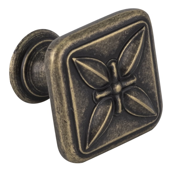 Amerock BP27009R2-XCP250 Sundara Square Kitchen Cabinet Knob 1-1/8" Diameter For Kitchen And Cabinet Hardware - pack of 250