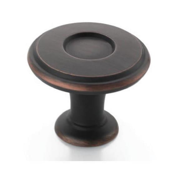 Amerock BP27026ORB Porter Round Knob - Oil-Rubbed Bronze