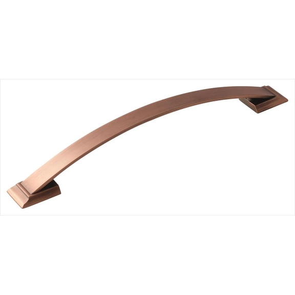 Amerock BP29365BC-XCP5 Candler Kitchen Cabinet Drawer Pull 8" Center to Center Brushed Copper - pack of 5