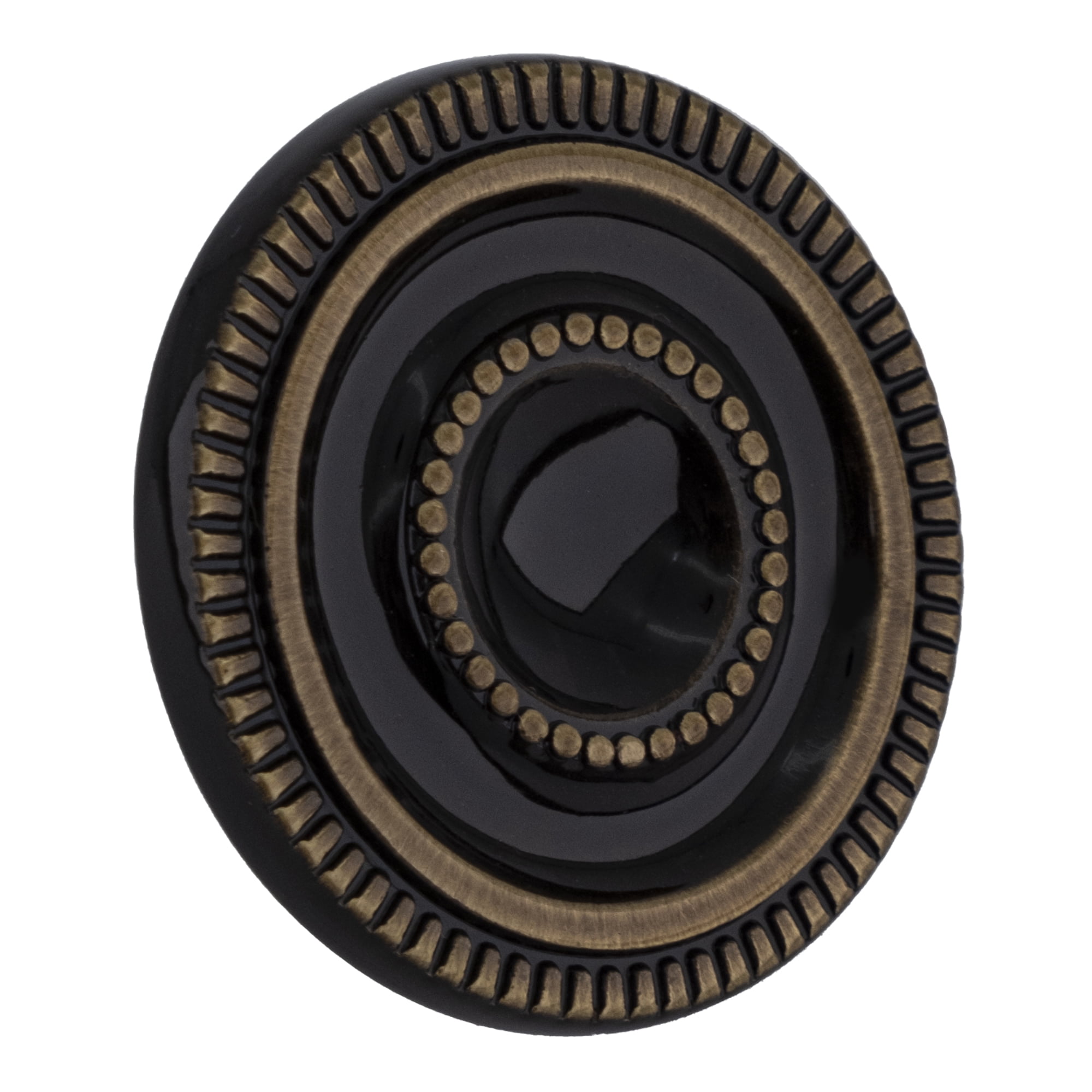 Amerock BP3448AE-XCP20 Antique Brass Contemporary Round Large Head Kitchen Cabinet Knob 1-3/8" Diameter  - pack of 20