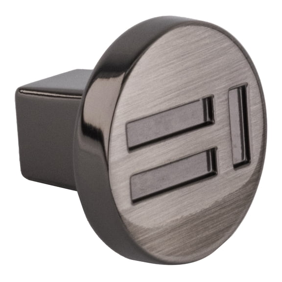 Amerock BP4421PWT-XCP200 Pewter Evolution Mushroom Round Cabinet Knob 1-1/4" Diameter For Kitchen And Cabinet Hardware - pack of 200