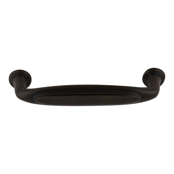 Amerock BP53034ART-XCP5 Mulholland Traditional Style Bar Cabinet Pull Handle 3 3/4" Center to Center Antique Rust - pack of 5