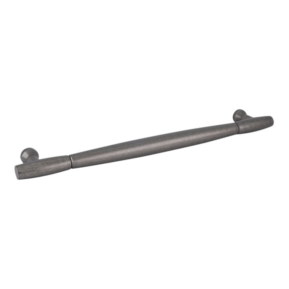 Amerock BP54007WN-XCP2 Essential'Z Contemporary Style Cabinet Appliance Pull For Kitchen And Bathroom Hardware 12" (305 mm) Center-to-Center Weathered Nickel - pack of 2