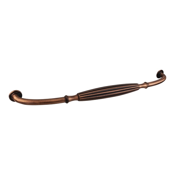 Amerock BP55228BC-XCP5 Blythe Traditional Kitchen Cabinet Pull 18" Center to Center Brushed Copper - pack of 5