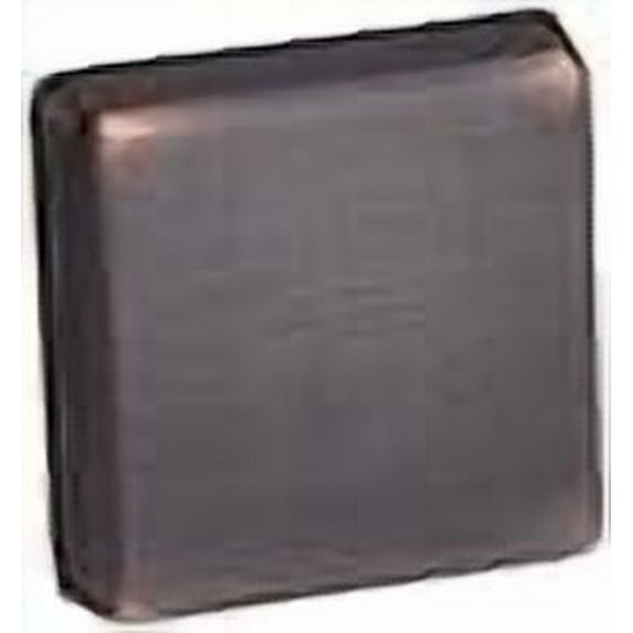Amerock Cabinet Knob 1-3/16" H X 1-3/16"W Square Oil Rubbed Bronze 1-1/16" Proj.