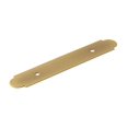 thumbnail image 1 of Amerock Backplates 3 in (76 mm) Center-to-Center Gilded Bronze Cabinet Backplate, 1 of 2