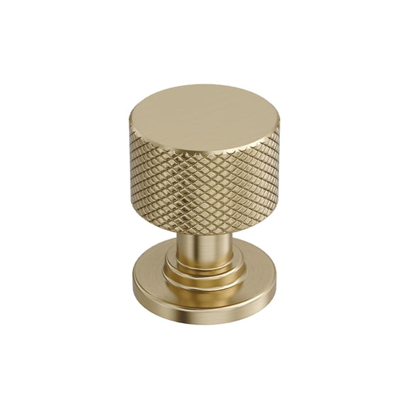 Amerock Balata 1 inch (25mm) Diameter Golden Champagne Cabinet Knob