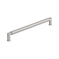 thumbnail image 1 of Amerock Balata 10-1/16 inch (256mm) Center-to-Center Satin Nickel Cabinet Pull, 1 of 5