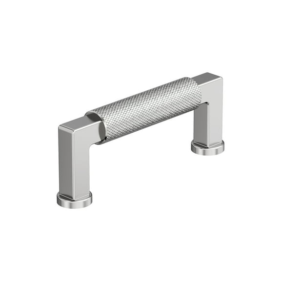 Amerock Balata 3 inch (76mm) Center-to-Center Polished Chrome Cabinet Pull
