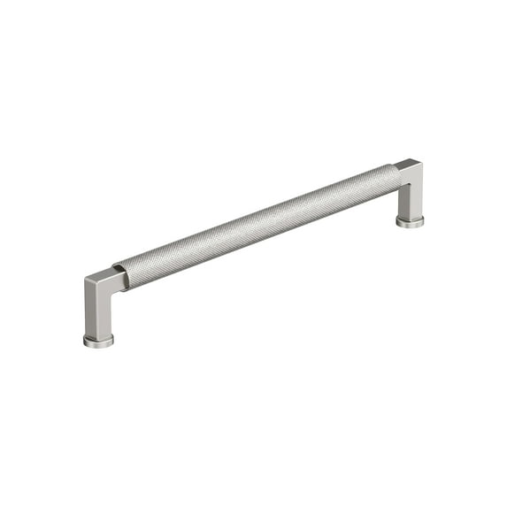 Amerock Balata 8-13/16 inch (224mm) Center-to-Center Polished Nickel Cabinet Pull