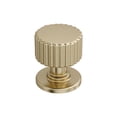 thumbnail image 1 of Amerock Ballard 1-1/8 inch (29mm) Diameter Golden Champagne Cabinet Knob, 1 of 6