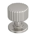 thumbnail image 1 of Amerock Ballard 1-1/8 inch (29mm) Diameter Satin Nickel Cabinet Knob, 1 of 6