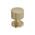 thumbnail image 1 of Amerock Ballard 1 inch (25mm) Diameter Golden Champagne Cabinet Knob, 1 of 6