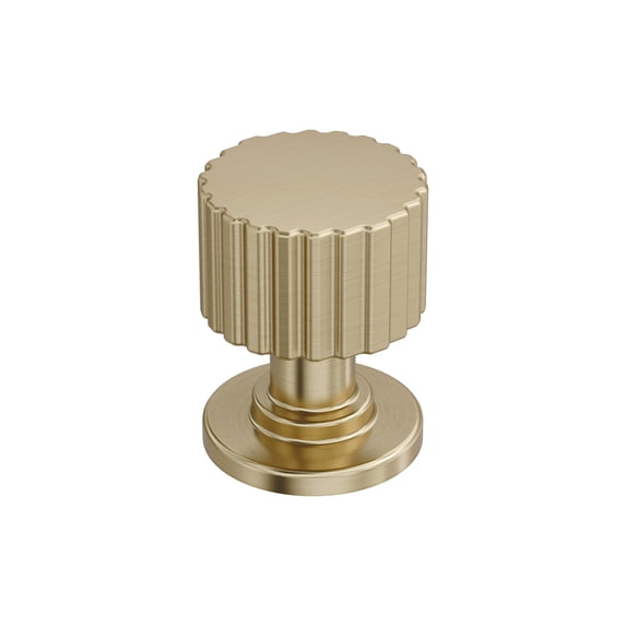 Amerock Ballard 1 inch (25mm) Diameter Golden Champagne Cabinet Knob