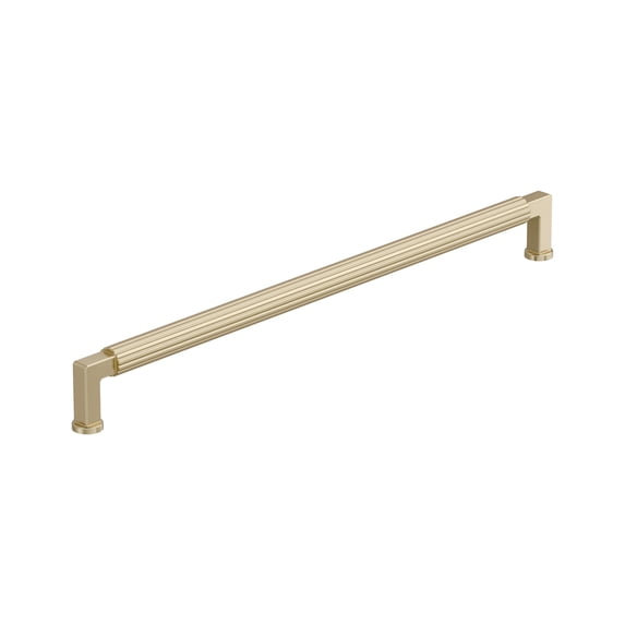 Amerock Ballard 12-5/8 inch (320mm) Center-to-Center Golden Champagne Cabinet Pull