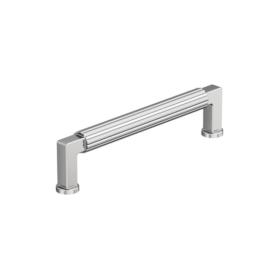 Amerock Ballard 5-1/16 inch (128mm) Center-to-Center Polished Chrome Cabinet Pull