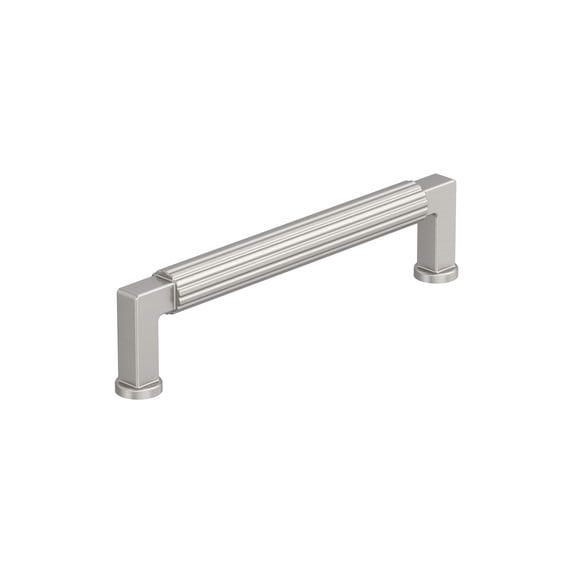 Amerock Ballard 5-1/16 inch (128mm) Center-to-Center Satin Nickel Cabinet Pull