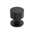 thumbnail image 1 of Amerock Balon 1-1/8 inch (29mm) Diameter Matte Black Cabinet Knob, 1 of 6