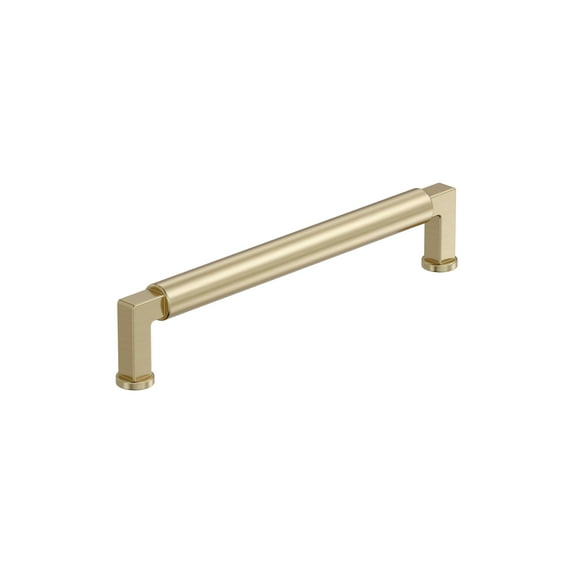 Amerock Balon 6-5/16 inch (160mm) Center-to-Center Golden Champagne Cabinet Pull