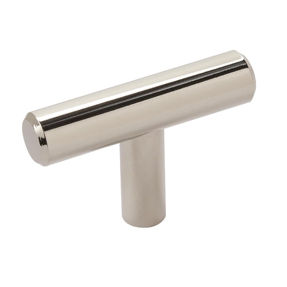 Amerock Bar Pulls 1-15/16 inch (49mm) Length Polished Nickel Cabinet Knob - 10 Pack