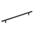 thumbnail image 1 of Amerock Bar Pulls 10-1/16 inch (256mm) Center-to-Center Black Bronze Cabinet Pull, 1 of 11