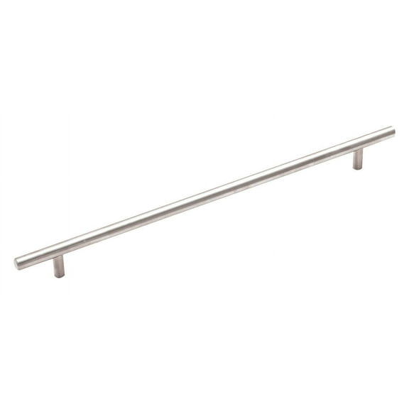 Amerock Bar Pulls 12-5/8 inch (320mm) Center-to-Center Sterling Nickel Cabinet Pull