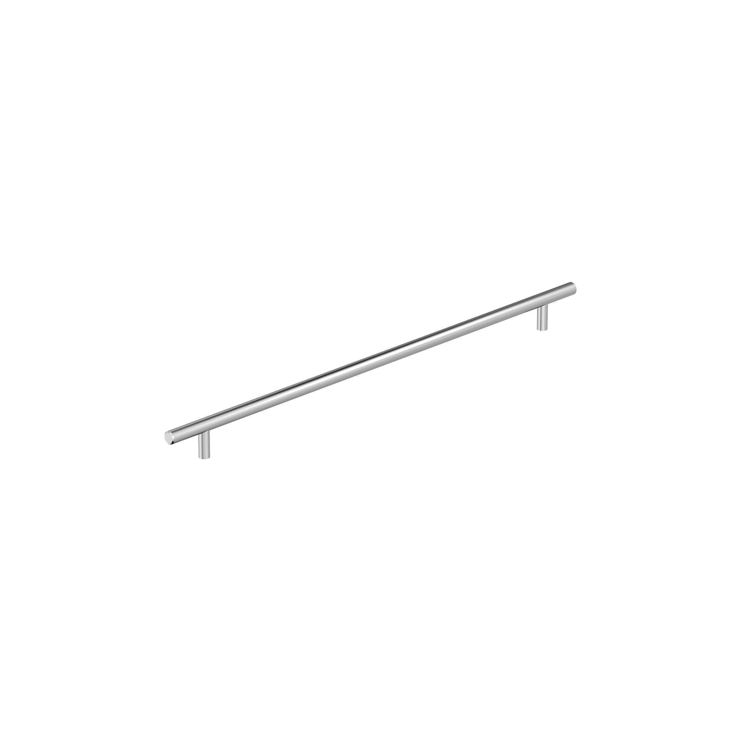 Polished Chrome 16-3/8 inch Modern Bar Pull