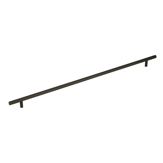 Amerock Bar Pulls 18-7/8 inch (480mm) Center-to-Center Black Bronze Cabinet Pull