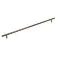 thumbnail image 1 of Amerock Bar Pulls 18-7/8 inch (480mm) Center-to-Center Gunmetal Cabinet Pull, 1 of 10