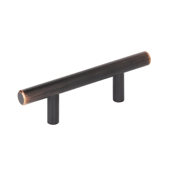 Amerock Bar Pulls 2-1/2 inch (64mm) Center-to-Center Oil-Rubbed Bronze Cabinet Pull - 10 Pack