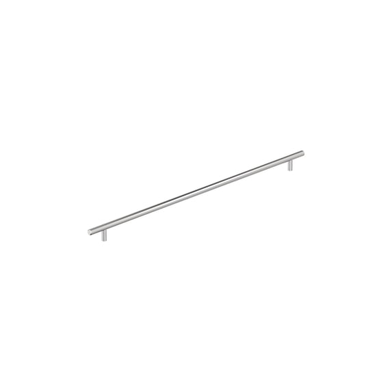 Amerock Bar Pulls 21-7/16 inch (544mm) Center-to-Center Polished Chrome Cabinet Pull