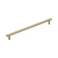 thumbnail image 1 of Amerock Bar Pulls 24 inch (610mm) Center-to-Center Golden Champagne Appliance Pull, 1 of 10