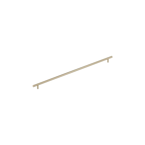 Amerock Bar Pulls 25-3/16 inch (640mm) Center-to-Center Golden Champagne Cabinet Pull
