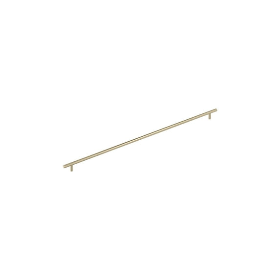 Amerock Bar Pulls 30-1/4 inch (768mm) Center-to-Center Golden Champagne Cabinet Pull