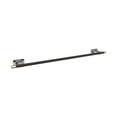 thumbnail image 1 of Amerock Esquire Brushed Nickel/Oil-Rubbed Bronze 24 inch (610mm) Towel Bar, 1 of 8