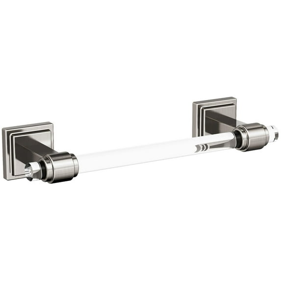 Amerock Bh36065 Glacio 10-1/4" Towel Bar - Nickel