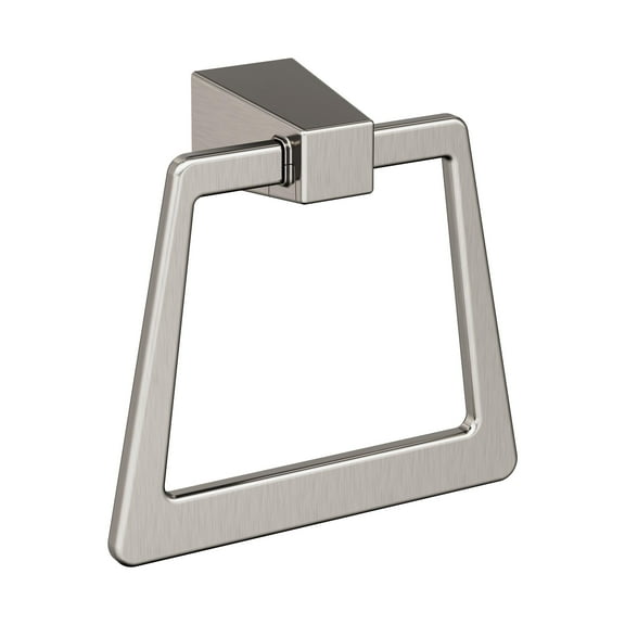 Amerock Blackrock Brushed Nickel Closed Towel Ring