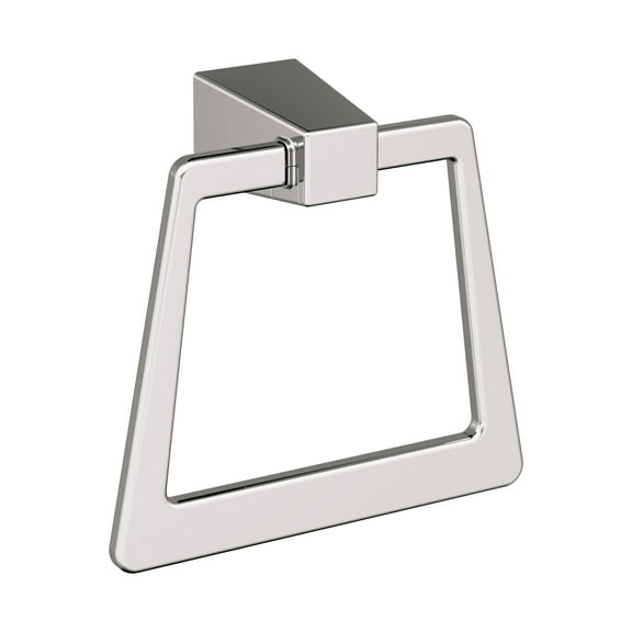 Amerock Blackrock Polished Nickel Closed Towel Ring