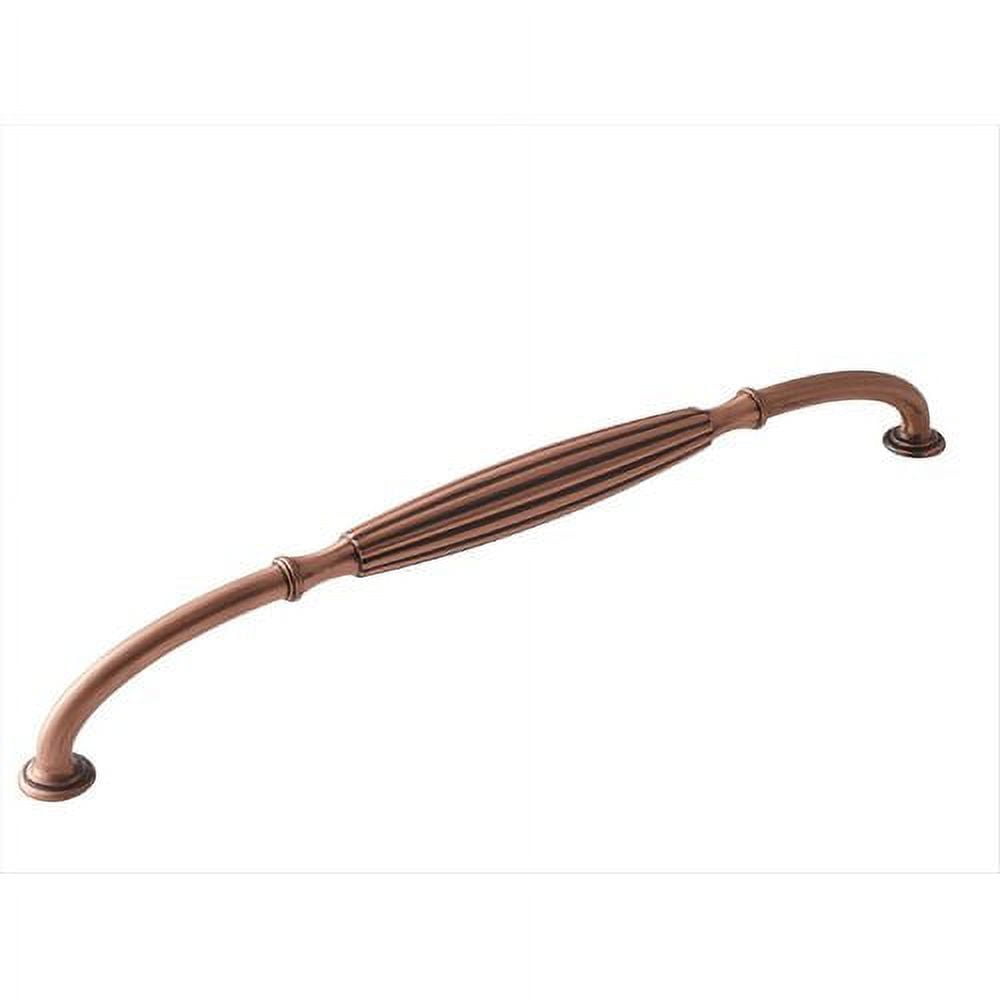 Amerock 18in Brushed Copper Appliance Pull with Mounting Hardware