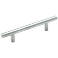thumbnail image 1 of Amerock 3.75-inch Stainless Steel Bar Pulls (Pack of 5), 1 of 7