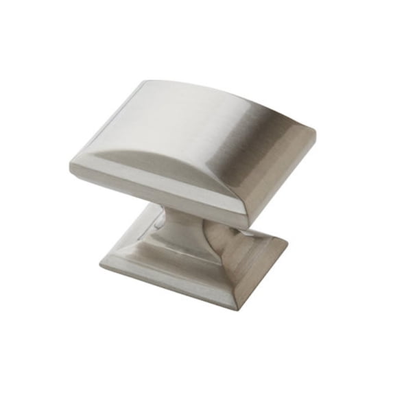 Amerock Bp29340-10Pack Candler 1-1/4" Long Rectangular Cabinet Knob - Nickel