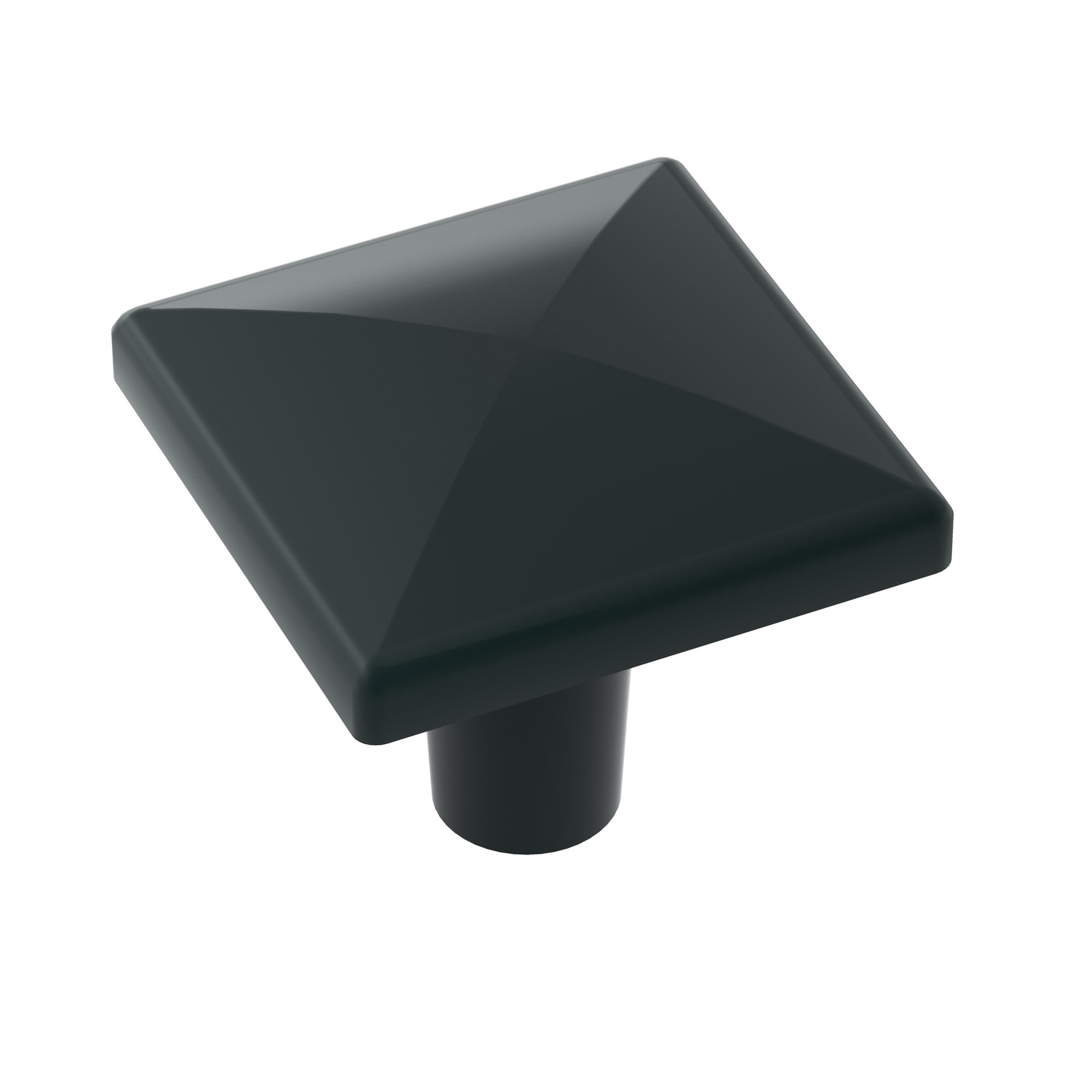 Amerock Bp29370 Extensity 1-1/8" Square Cabinet Knob - Black