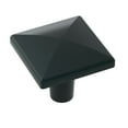 thumbnail image 1 of Amerock Extensity 1-1/2 in (38 mm) Length Matte Black Cabinet Knob, 1 of 7