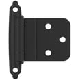 thumbnail image 1 of Amerock Bp3428 Functional Hardware 3/8" Inset Surface Mount Cabinet Door Hinge - Black, 1 of 5