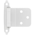 thumbnail image 1 of Amerock Bp3428 Functional Hardware 3/8" Inset Surface Mount Cabinet Door Hinge - White, 1 of 5