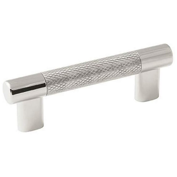 Amerock Bp36557 Bronx 3-3/4" Center To Center Bar Cabinet Pull - Stainless Steel