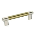 thumbnail image 1 of Amerock Bp36558 Bronx 5-1/16" Center To Center Bar Cabinet Pull - Polished Nickel / Golden, 1 of 7