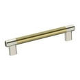 thumbnail image 1 of Amerock Bp36559 Bronx 6-5/16" Center To Center Bar Cabinet Pull - Polished Nickel / Golden, 1 of 7